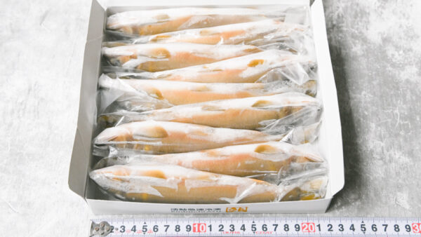 冷凍あゆ価格改定（値上げ）のお知らせ